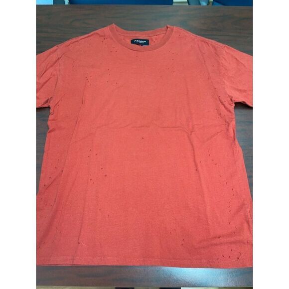 PacSun Distressed Boxy Fit Mens Tee - Picture 1 of 5
